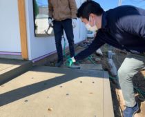★リノベーション工事レポ20.左官絶賛工事中! | スタッフ ブログ
