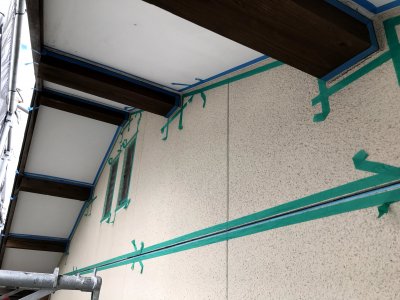 【メンテナンスブログ】決め手は養生 | スタッフ　ブログ