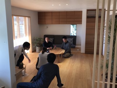 風の棟中庭