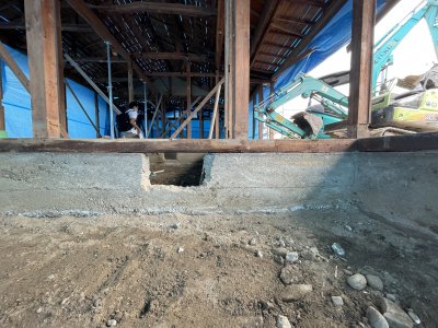 【北方モデル】　掘って掻き出す、掘って均す | スタッフ　ブログ