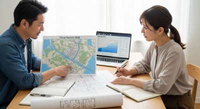 岐阜市の洪水ハザードを意識した中古住宅リノベーションの考え方｜中古住宅… | 中古住宅