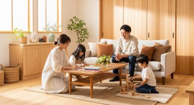 【自然素材リノベ・無垢材 ひのきの香り】リラックス効果と経年変化の魅力を解説 | 中古住宅×リノベーション