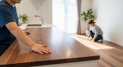 【自然素材リノベ・無垢材 ウォールナット口コミ】高級感と暗さ・ホコリ問… | 中古住宅×リノベーション