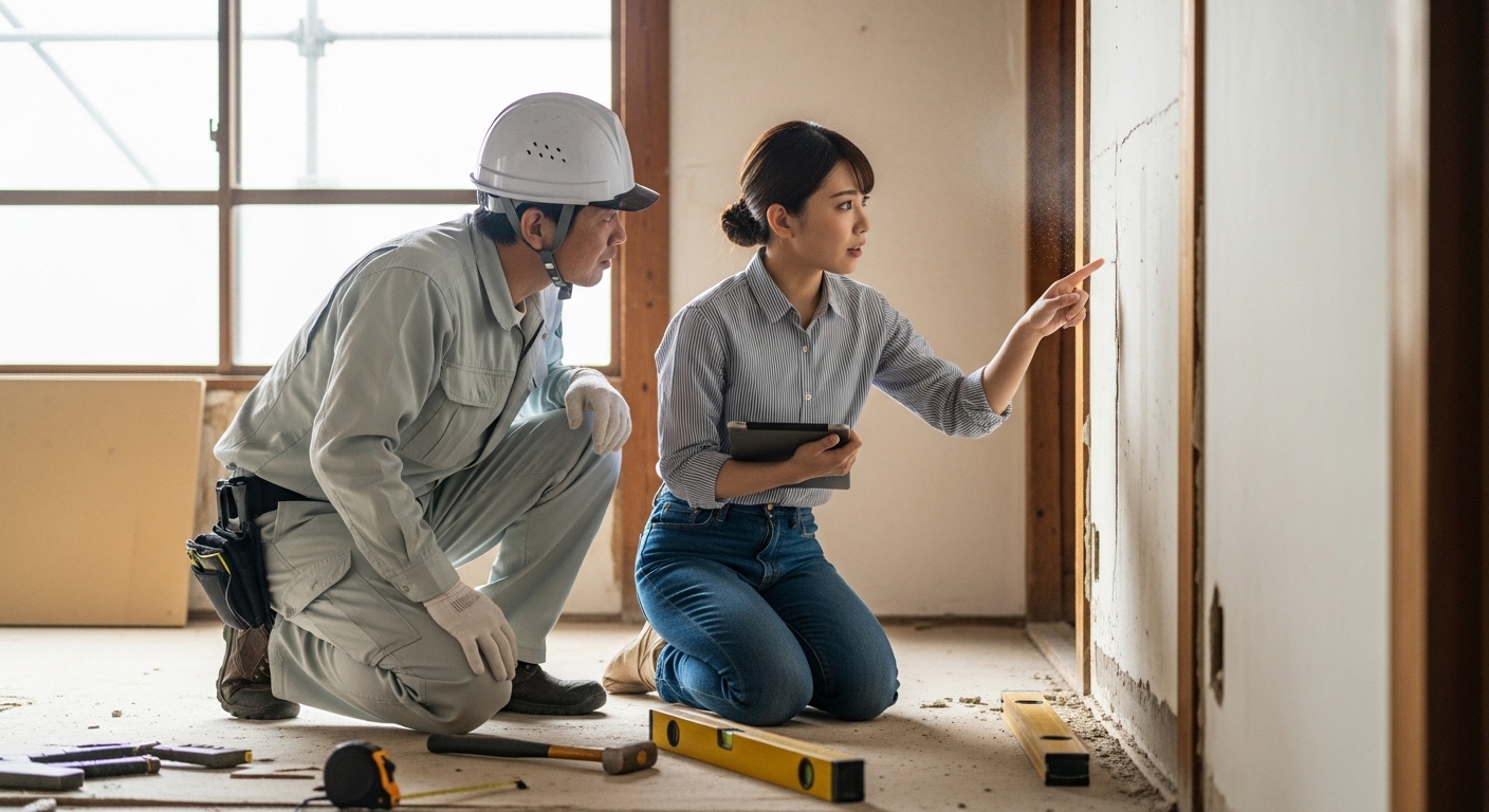 リノベーション前に必ず確認したいインスペクションの重要性｜中古住宅リノベーション建物診断の必要性 | 中古住宅×リノベーション