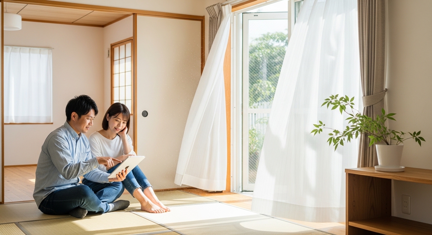 光と風を取り込む間取りリノベーションの考え方｜間取りリノベーション採光通風の工夫 | 中古住宅×リノベーション