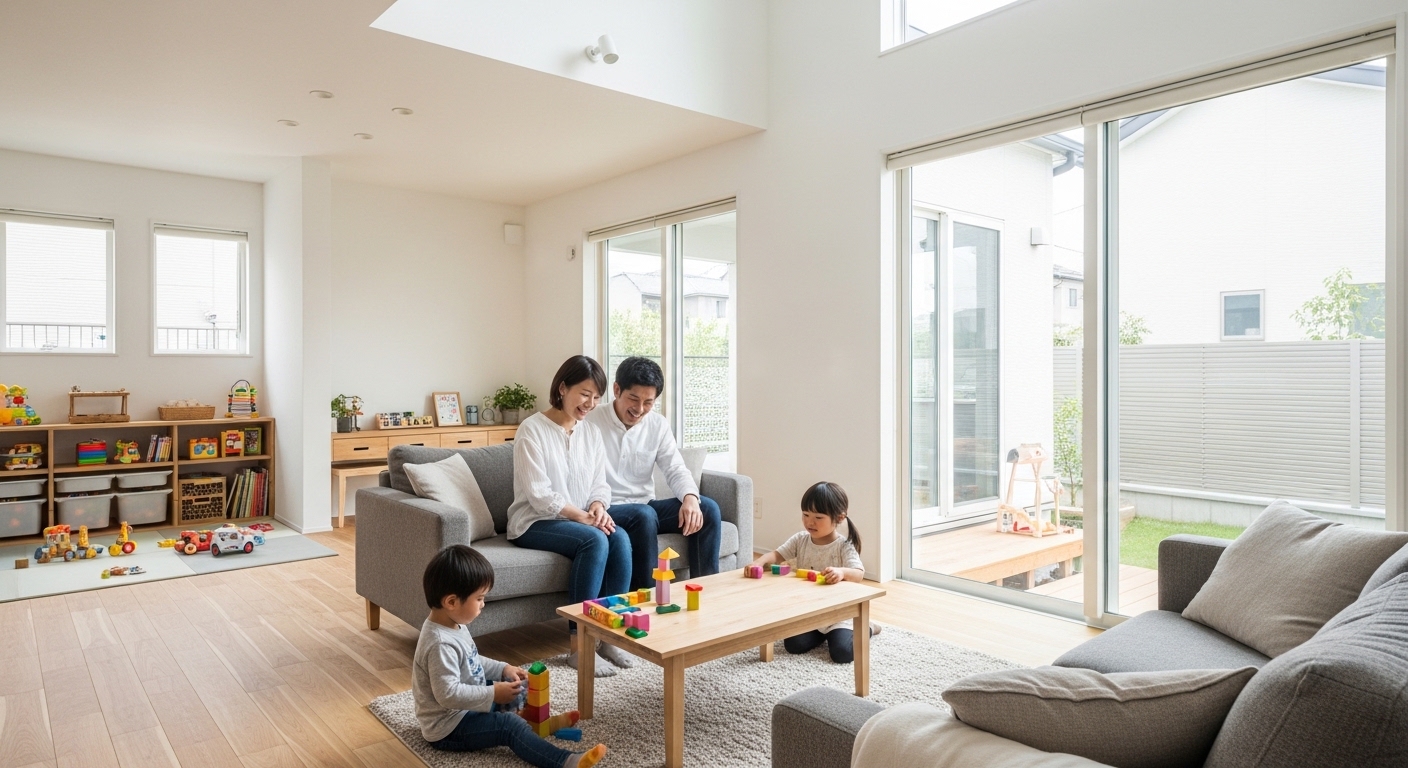 子育て世帯におすすめの間取りリノベーションとは｜間取りリノベーション子育て設計のポイント | 中古住宅×リノベーション