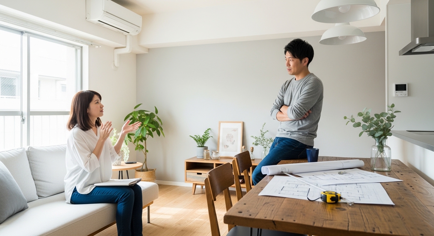 3LDKから2LDKへの間取り変更はあり？広さと快適性のバランスを解説 | 間取り