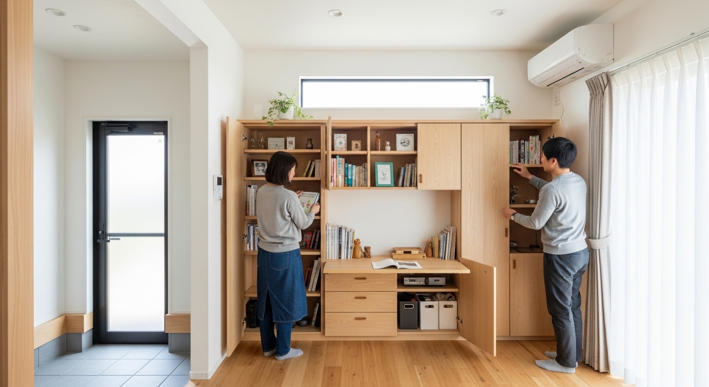 収納が足りない家を変える間取りリノベーション｜収納不足の解決策 | リノベーション全般